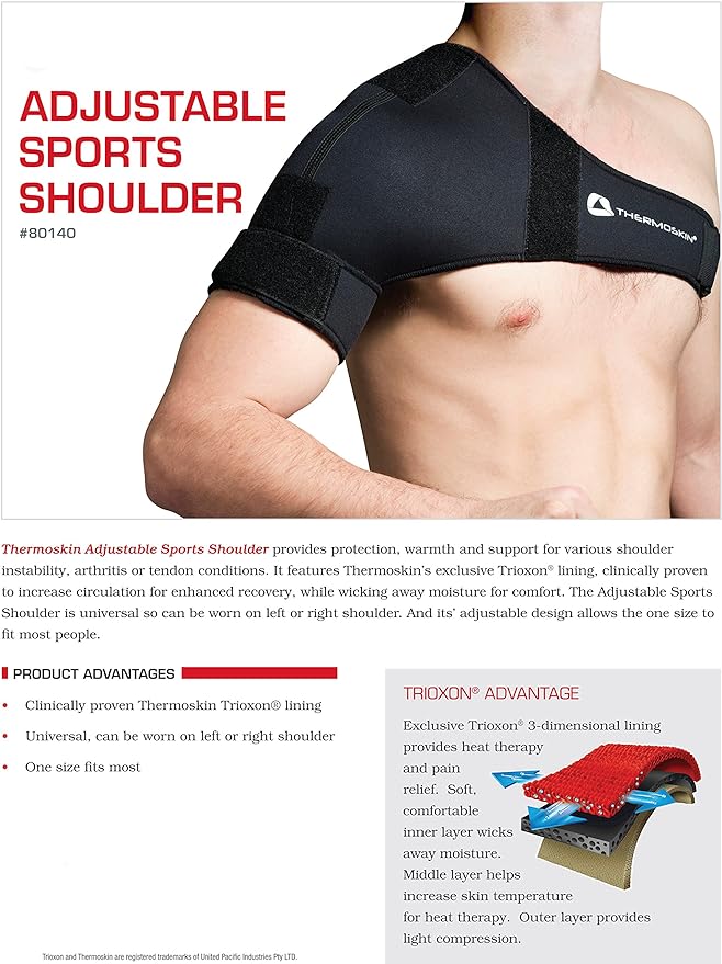 
                  
                    Adjustable Sports Shoulder
                  
                