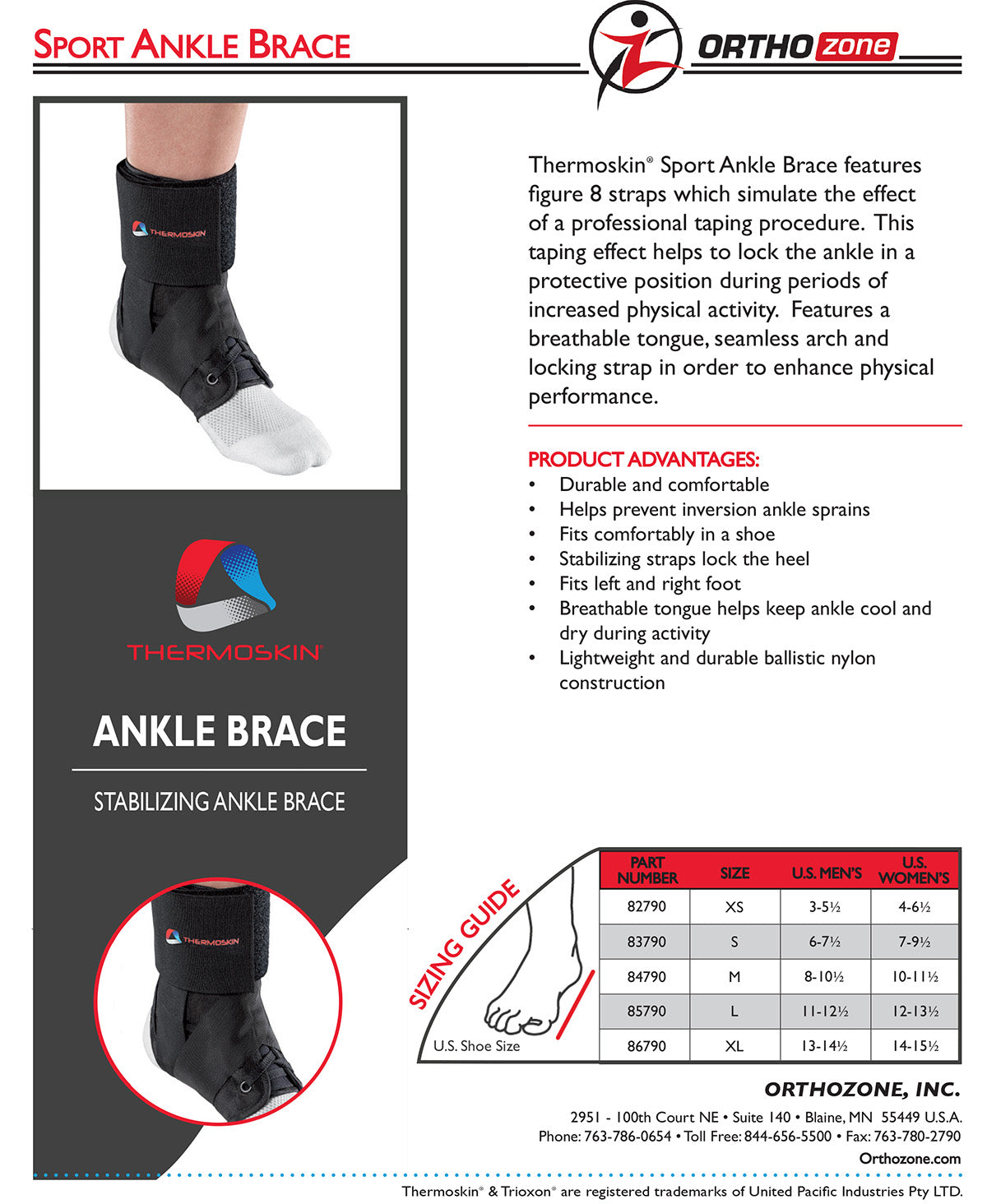 
                  
                    Sport Lace-Up Ankle Brace
                  
                